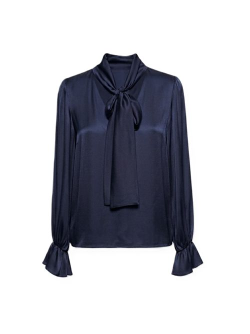 Blusa bambini top Silk 95 Five | 26205N116 MYSTIC NAVY